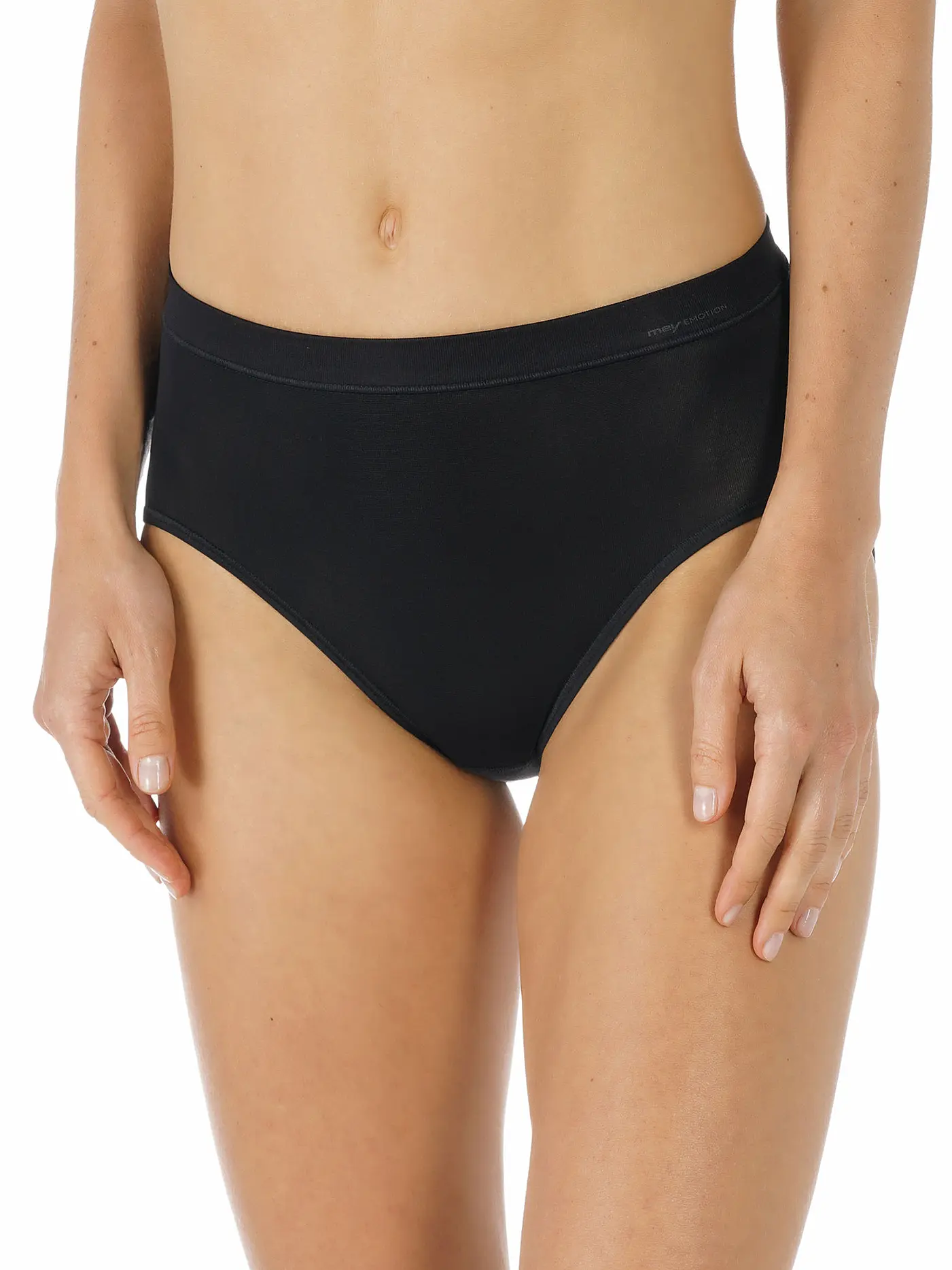 MEY | Taillen-Pants "Emotion" (Weiss) | schwarz